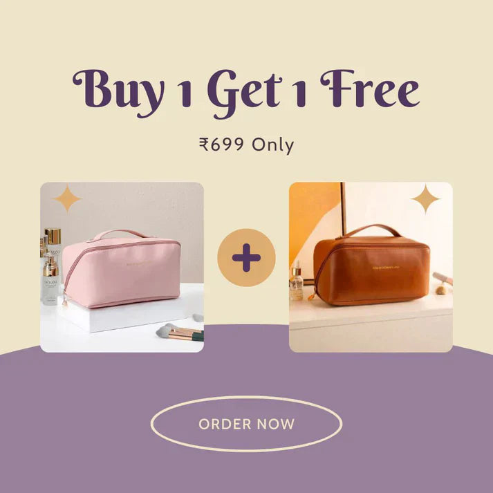 Makeup Travel Waterproof Bag (Buy 1 Get 1 Free)