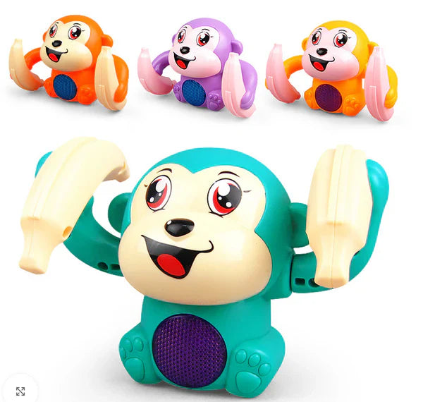 Dancing & Spinning Rolling Monkey