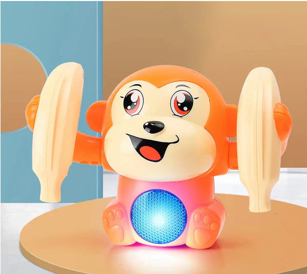 Dancing & Spinning Rolling Monkey