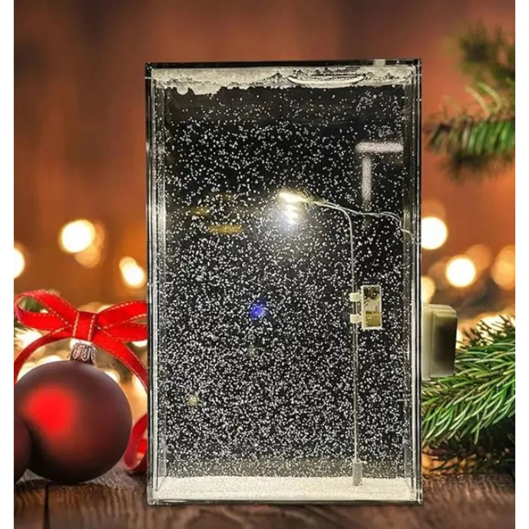 Snowy Night Street Lamp DIY Materials Street Flowing Lamp