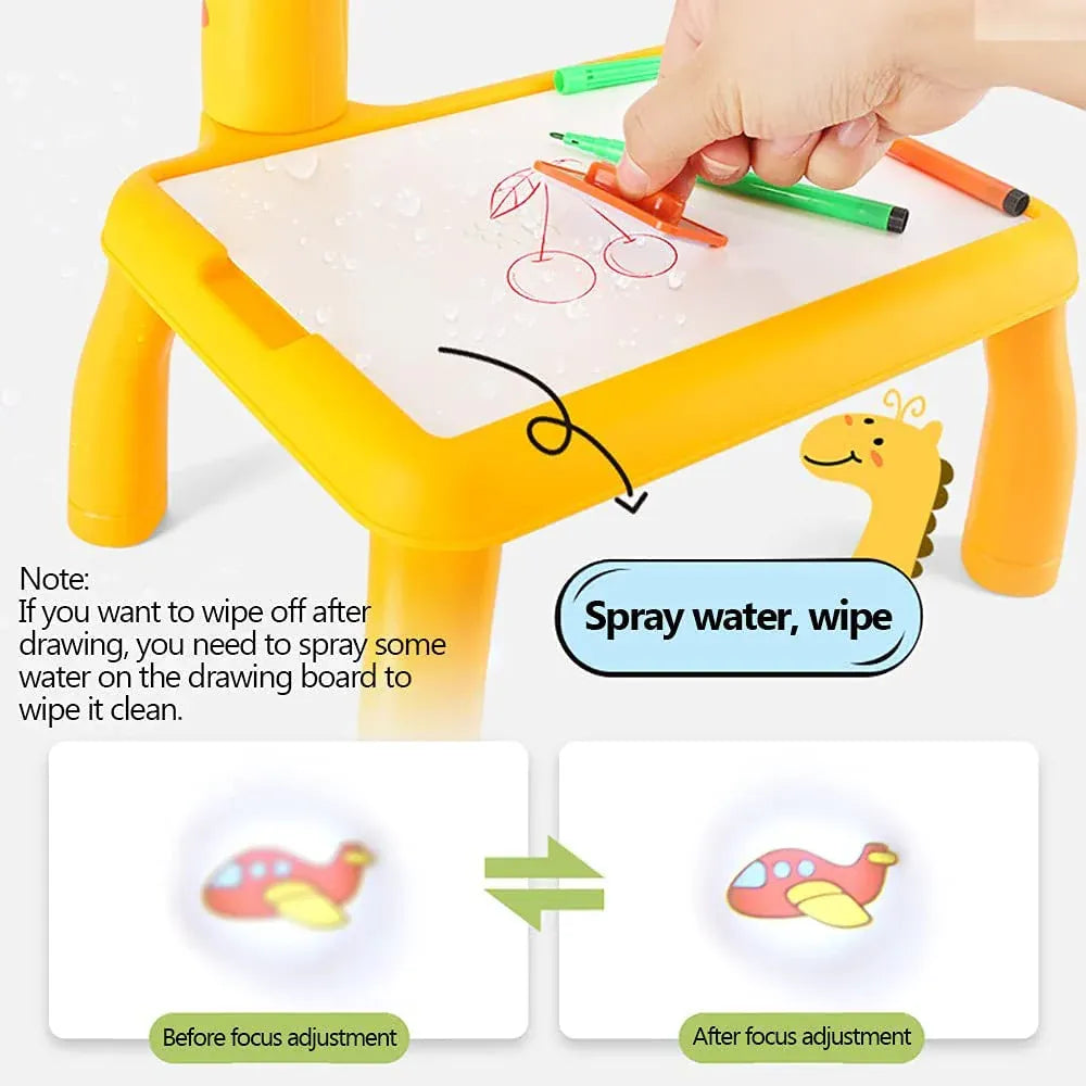 Table Projector Art Drawing Desk Toy