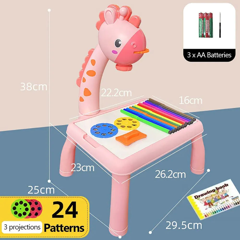 Table Projector Art Drawing Desk Toy